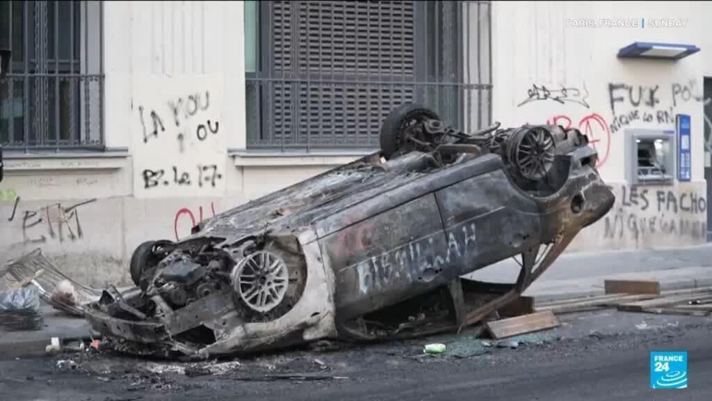 France Assesses Damage from Violent Protests Resulting in 1,800 Arrests