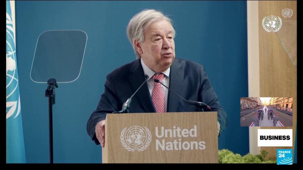 UN Secretary General urges AI companies to reveal environmental impacts