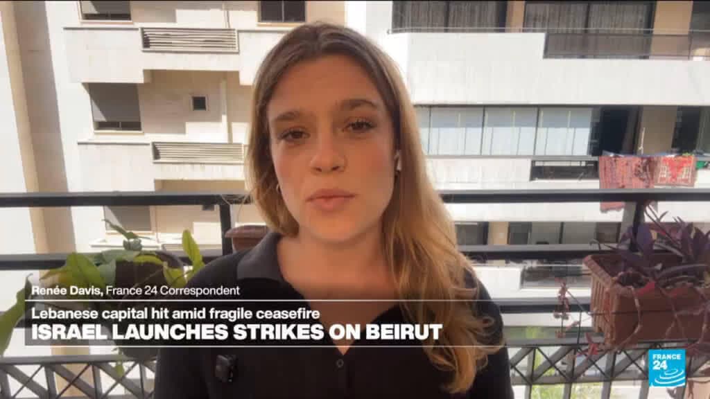 Israel Conducts Airstrike in Southern Beirut Suburb Before Washington Talks