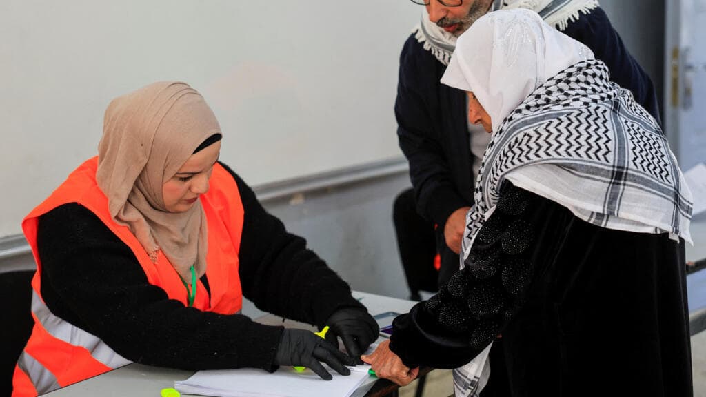 Palestinians vote in local elections as polls open for first time since Gaza war