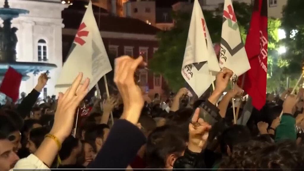 Portuguese Police Evict Protesters from Camps Opposing Housing Costs