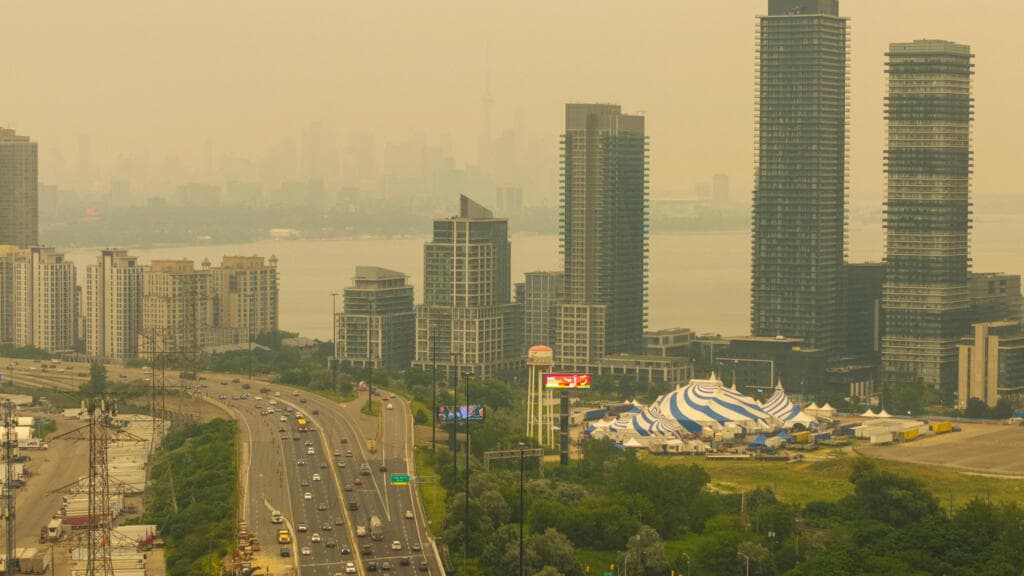 Canada's Air Quality Declared Worst Globally Amid Ongoing Wildfires