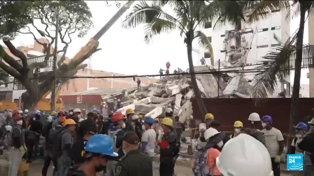 Colombia Earthquake Leaves Nearly 300 People Trapped Under Rubble