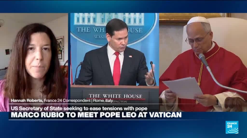 Rubio faces challenge in Pope Leo meeting after Trump's criticism over Iran