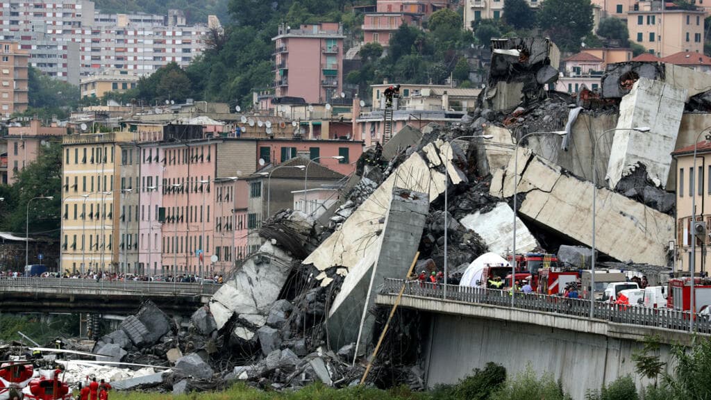 Italian Court Convicts 32 in Genoa Bridge Collapse That Killed 43