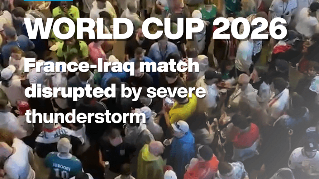 World Cup 2026: France-Iraq Match Halted Due to Thunderstorm