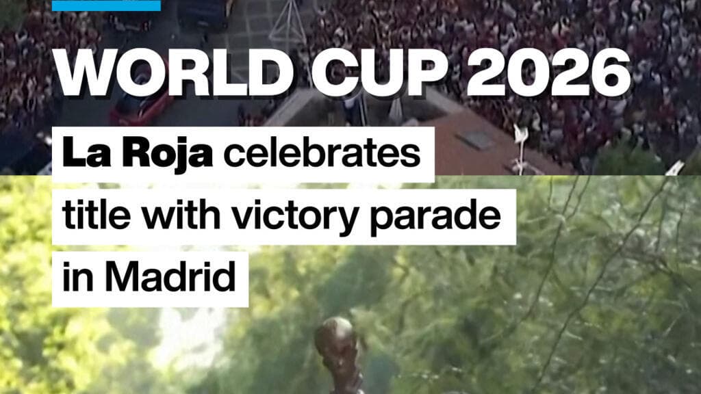 La Roja Celebrates World Cup Victory with Parade in Madrid