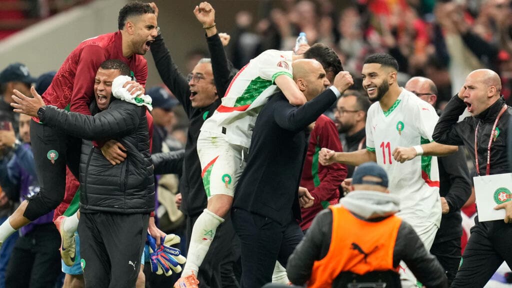 AFCON hosts Morocco beat Cameroon to secure historical semi-final place