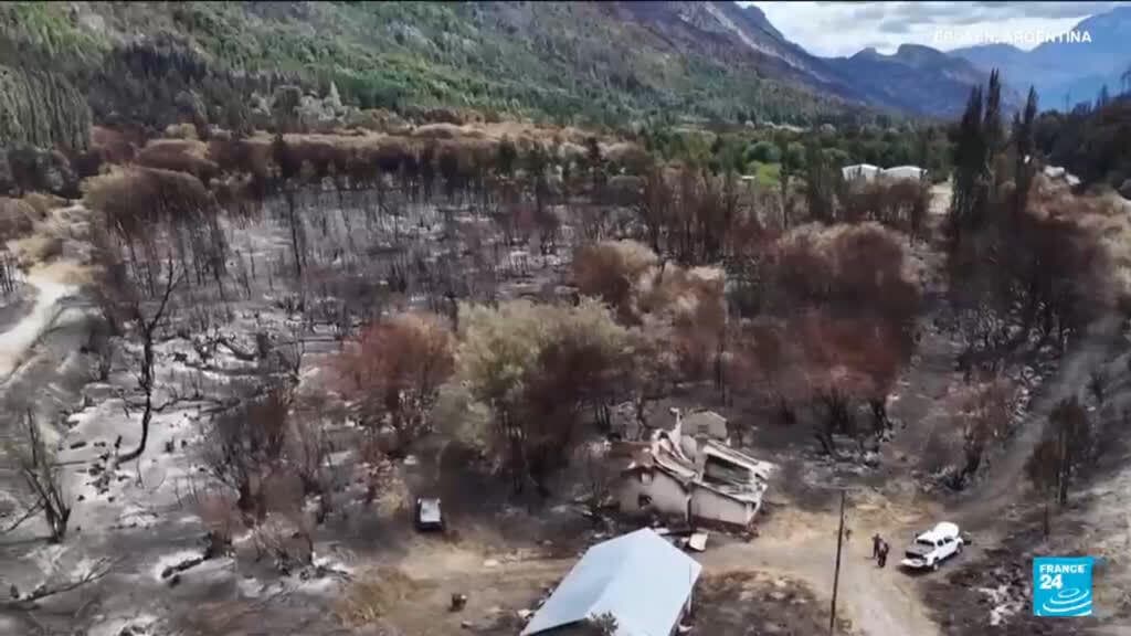 Wildfires ravage Argentina’s Patagonia