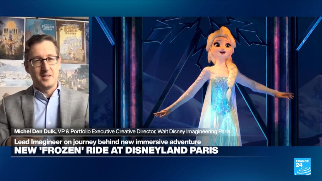 Lead Imagineer on the new 'Frozen' ride at Disneyland Paris