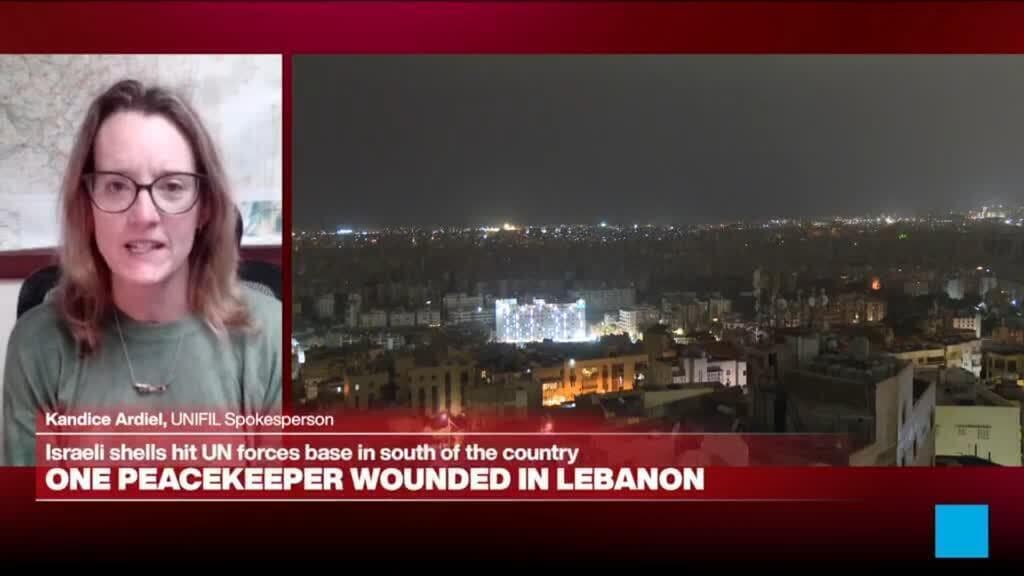 UN force base in southern Lebanon comes under fire, one peacekeeper wounded