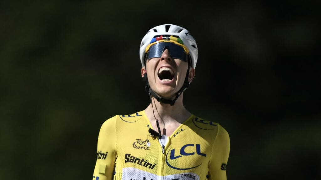 Tadej Pogacar Claims Victory in Tour de France's 10th Stage on Bastille Day