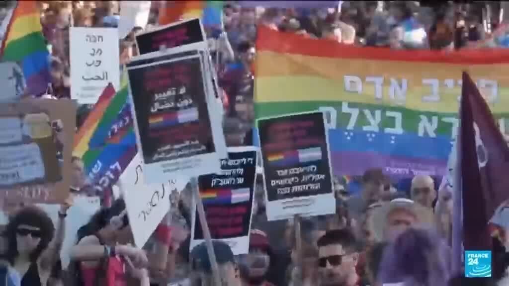 Jerusalem Pride Parade Protests at Knesset for Legislative Change and Equal Rights
