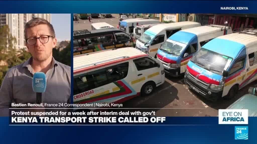 Kenya's public transport strike over fuel price increases is called off