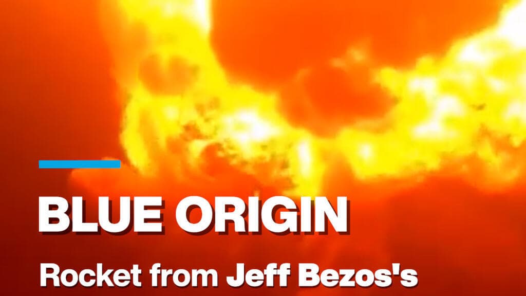 Blue Origin's New Glenn Rocket Explodes During Launch Pad Test in Florida