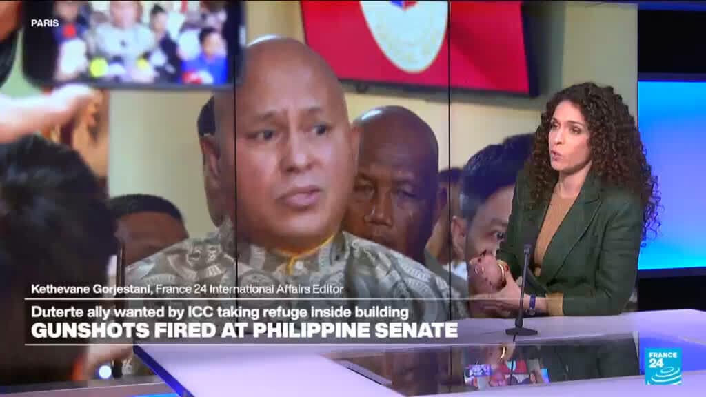 Gunfire Erupts During Standoff at Philippine Senate Over ICC Arrest