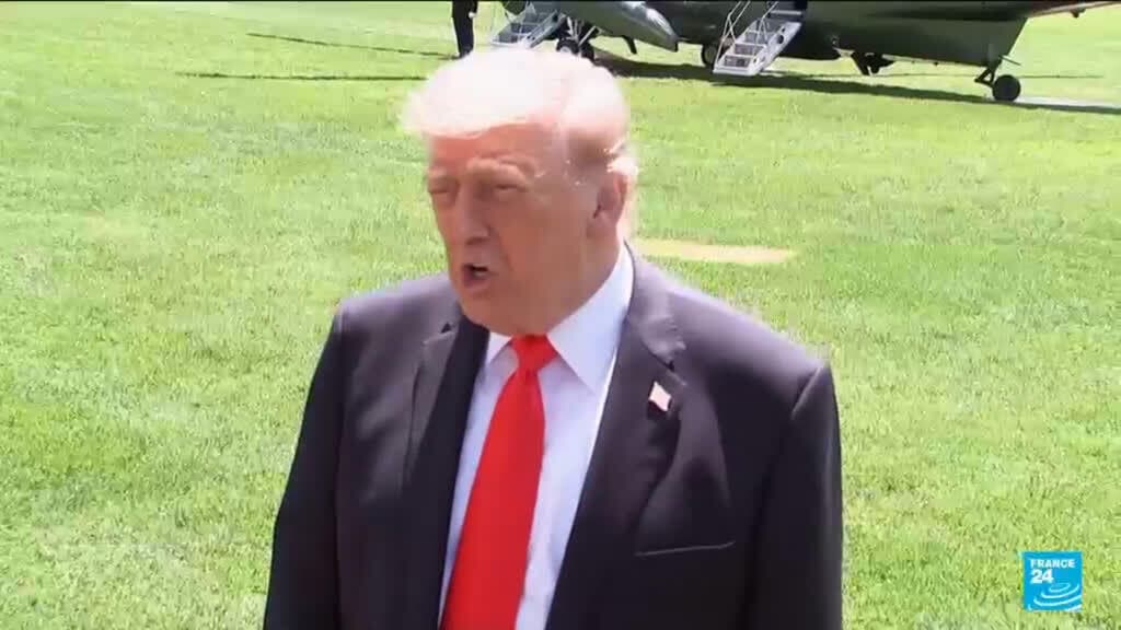 Trump told Congress that hostilities "have terminated"