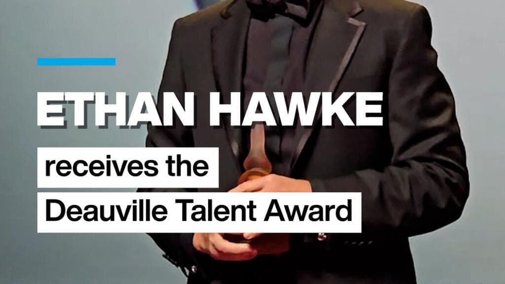 Ethan Hawke Honored with Deauville Talent Award for Career Achievements