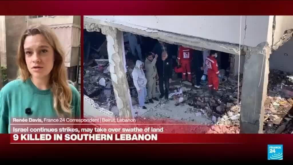 'The humanitarian crisis here is worsening by the minute': Israel continues to bomb Lebanon