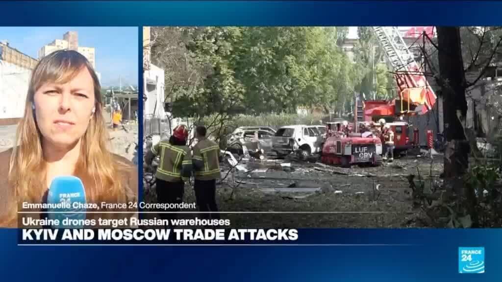 Many in Kyiv Unable to Find Shelter Before Overnight Russian Missile Attack