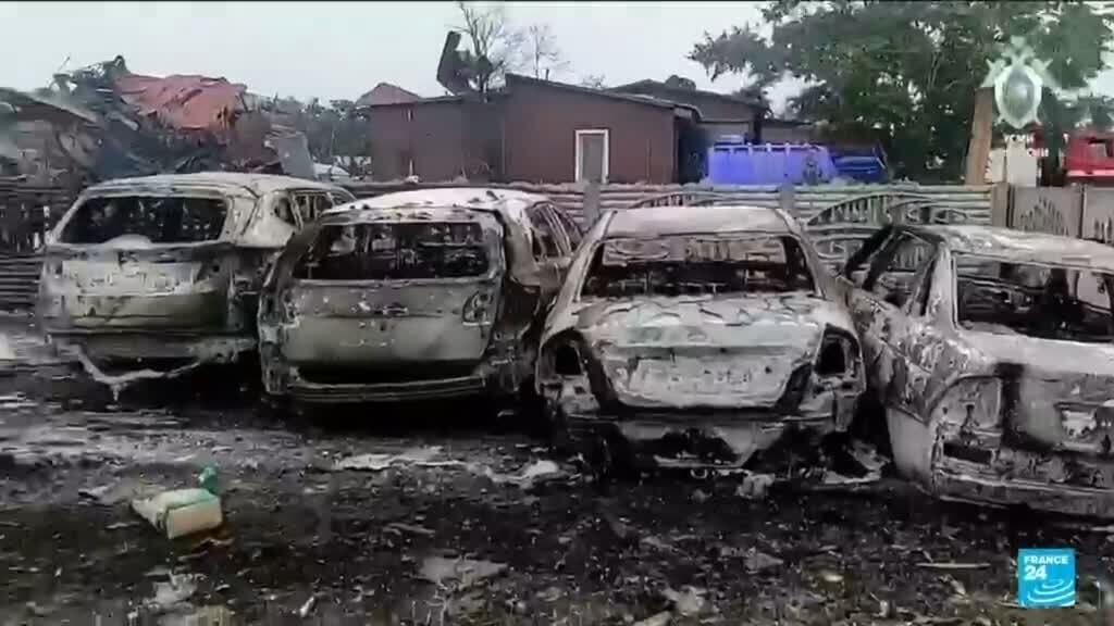 Drone strike on holiday camp in Russian-held Ukraine kills at least 11, including children