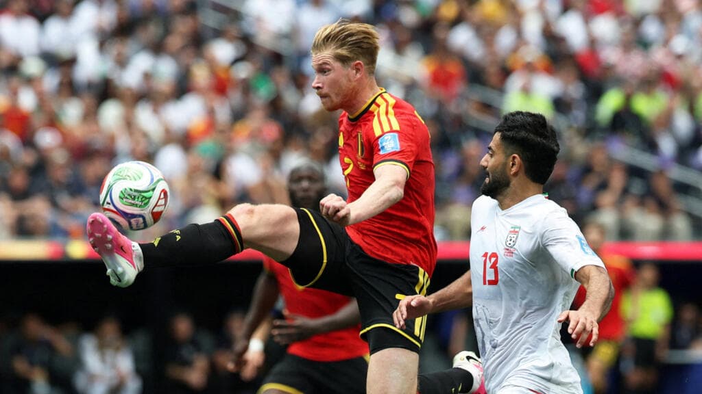 Belgium, Reduced to Ten Men, Settles for Goalless Draw Against Iran in World Cup 2026