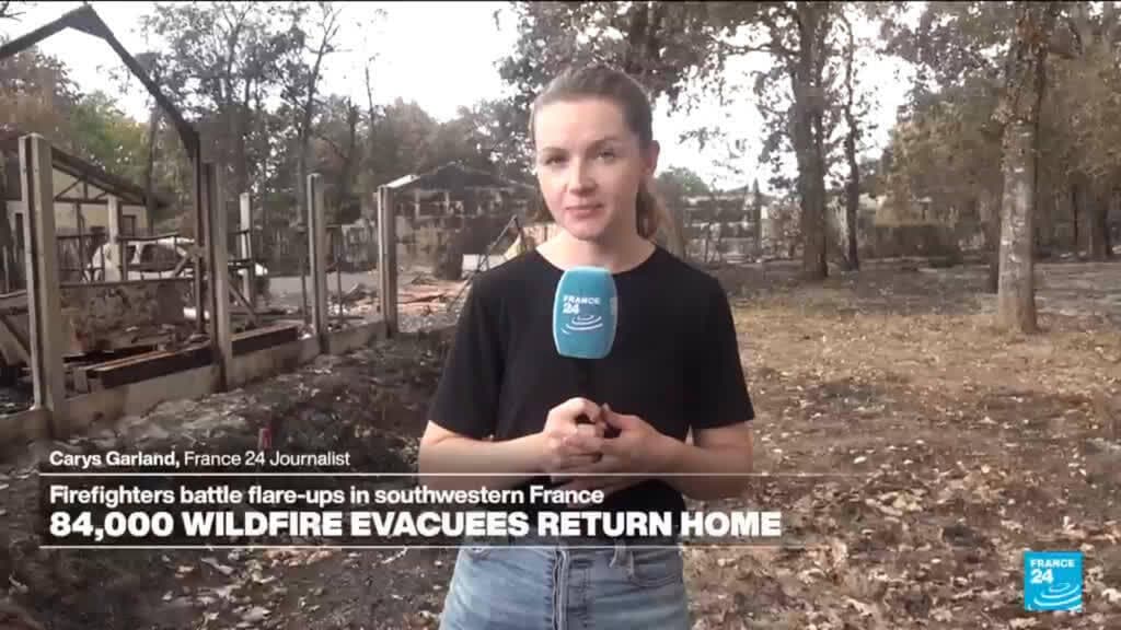 French Authorities Allow 84,000 Wildfire Evacuees to Return Home