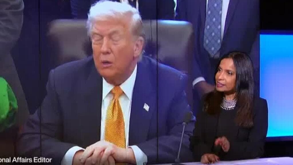 Donald Trump softens rhetoric on intervention after anti-government protests