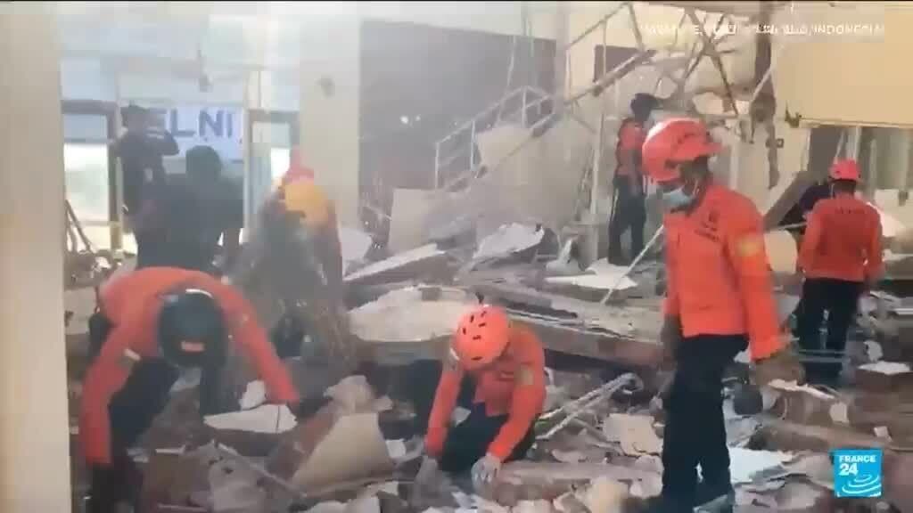 Earthquake in Indonesia's Flores region claims at least 38 lives as rescue efforts proceed