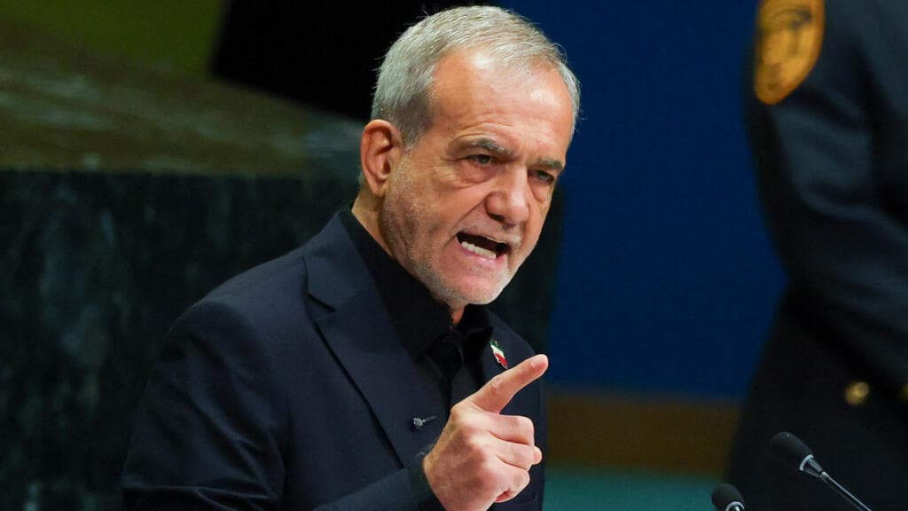 Iran's President Pezeshkian Declares Nation Will Not Submit in UN Address