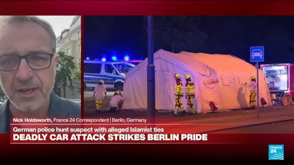 Manhunt Underway After Vehicle Strikes Crowd at Berlin Pride Event