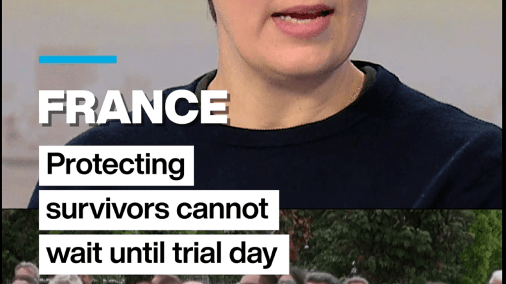 France Urged to Enhance Protection for Survivors Before Trial