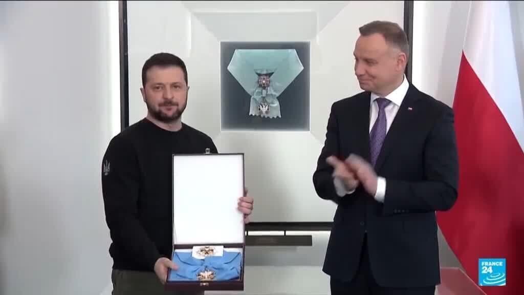 Poland Revokes Top Honor from Zelensky Amid WWII Controversy
