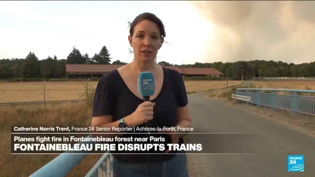 Two Suspects Arrested as Fire Destroys 1,200 Hectares in Fontainebleau Forest