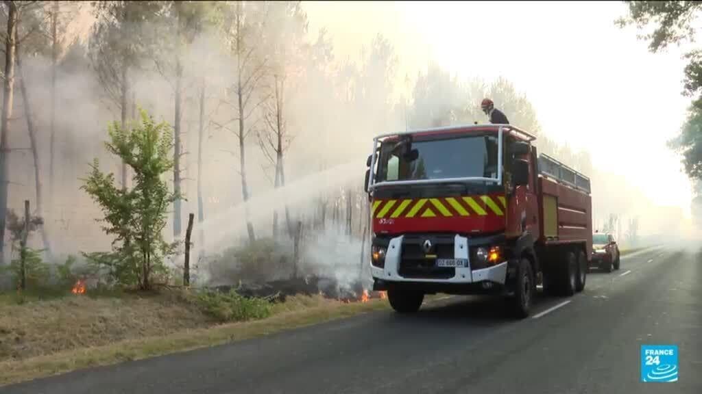 France Issues Red Alert for Forest Fires Due to Record Heatwave