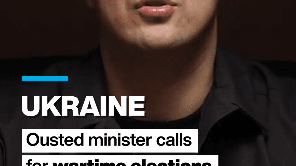 Ousted Ukrainian Minister Mykhailo Fedorov Advocates for Elections During War