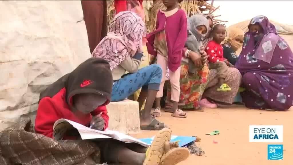 Sudanese Children Resume Education in Libyan Refugee Camp After Years of Conflict