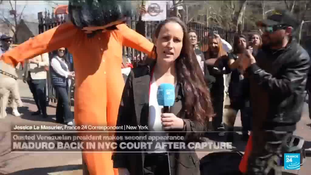 Deposed Venezuelan president Maduro makes second NYC court appearance