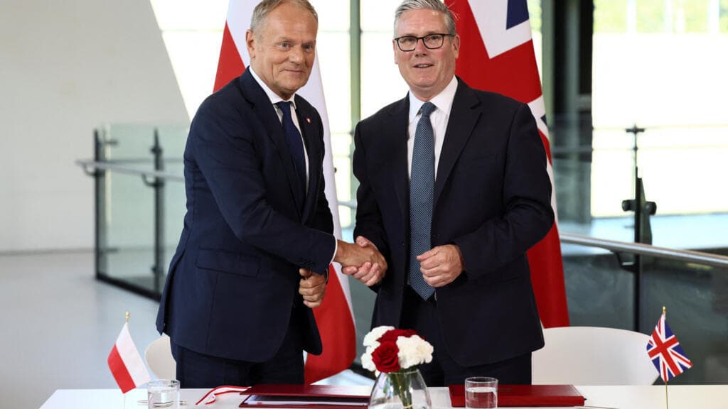 Starmer and Tusk Establish UK-Poland Defence Pact to Counter Russian Threats