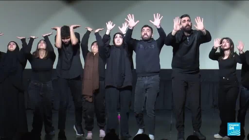 Lebanon displaced share stories at theatre turned refuge