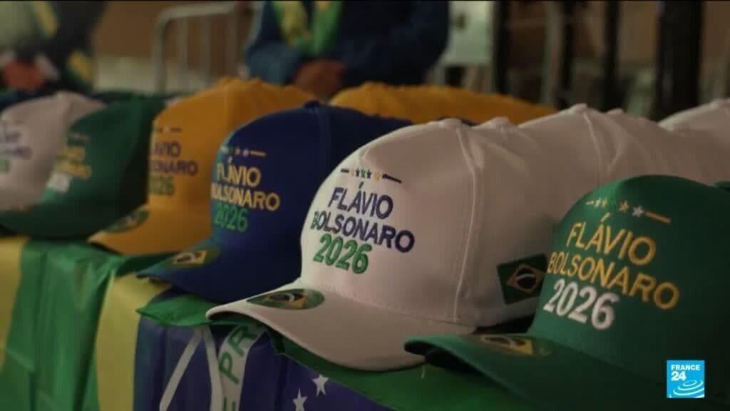 Flavio Bolsonaro officially launches presidential campaign in Brazil with Milei's backing