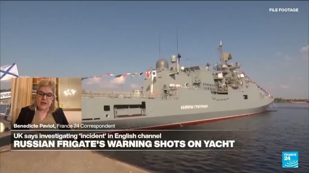 Russian Warship Fires Warning Shots at UK Yacht in English Channel