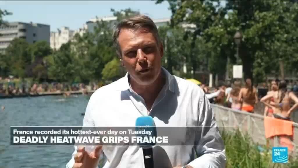 Paris Opens Canal Saint Martin for Swimmers Amid Record Heatwave