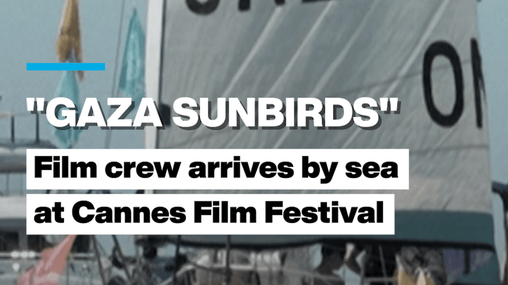 Palestinian Paracycling Crew 'Gaza Sunbirds' Arrives at Cannes by Sea