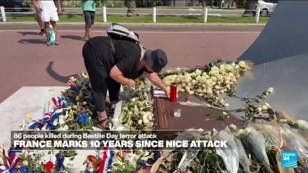 France Commemorates 10th Anniversary of Nice Terror Attack