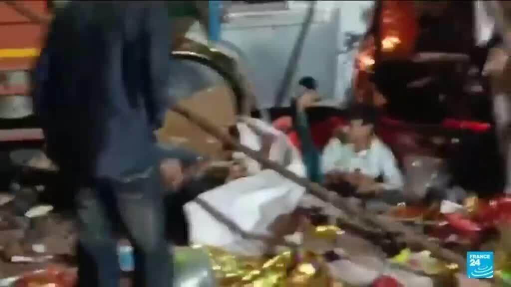 Speeding Truck Strikes Crowd, Killing 13 at Hindu Festival in India