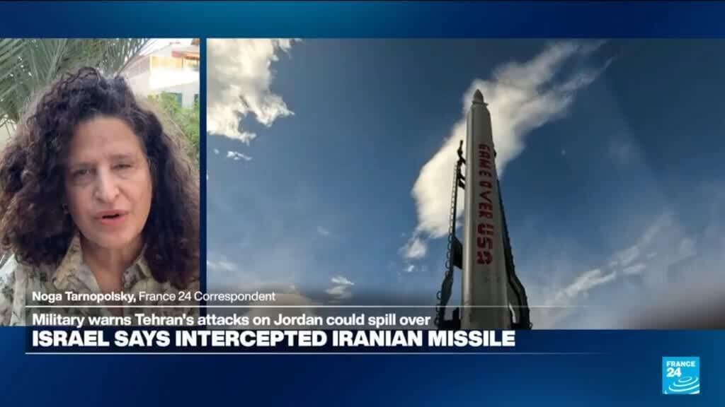 Israeli Forces Intercept Iranian Missile Targeting Jordan's Aqaba