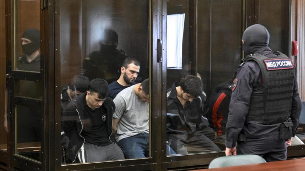 Moscow court sentences 15 men to life in prison for jihadist attack on concert hall