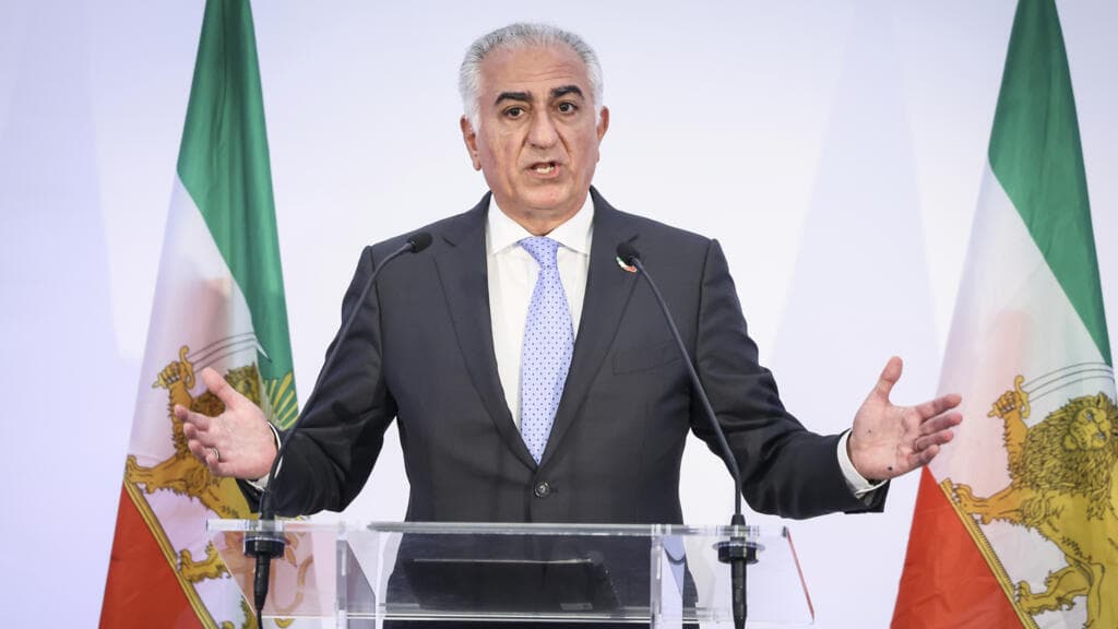 Reza Pahlavi, son of Iran's deposed shah, positions himself as an alternative to the regime