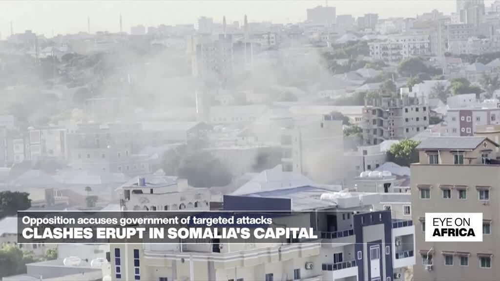 Gunfire Erupts in Somalia's Capital Amid Opposition Meeting